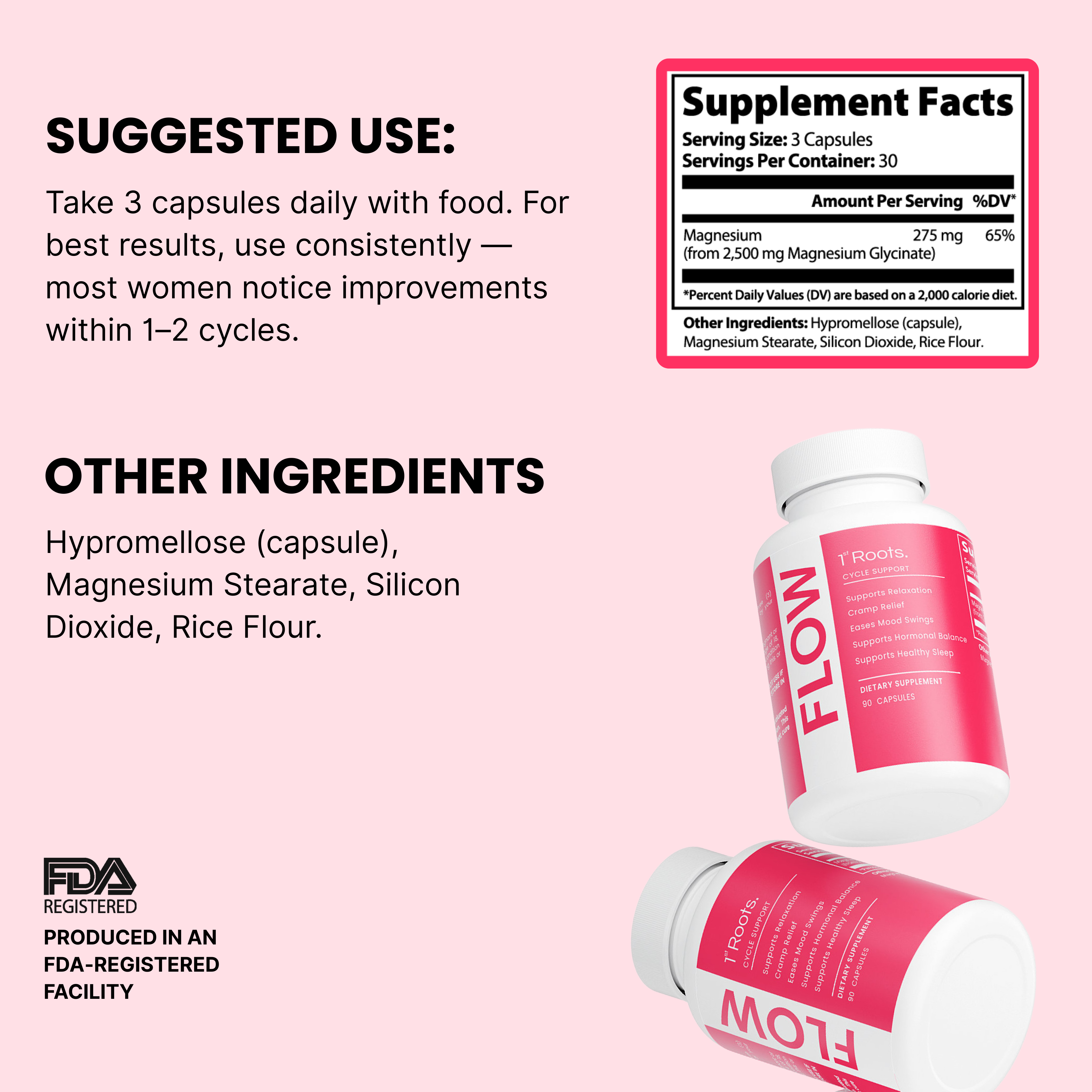 FLOW - Cycle Support Magnesium Capsules